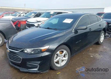 2018 Chevrolet Malibu 1Ls z USA, uszkodzony, nr VIN 1G1ZB5ST0JF242199
